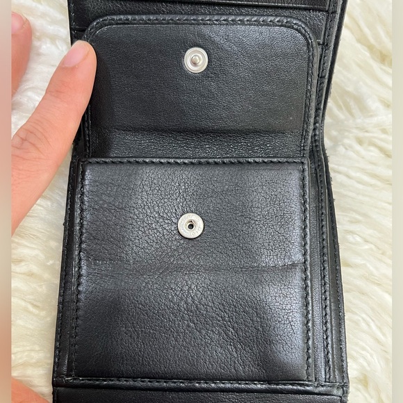 EUC Christian Dior Compact Canvas Wallet - Picture 10 of 12